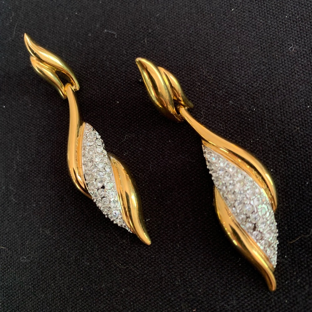 Silver and Gold Earrings
